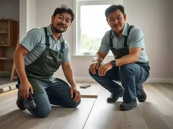 現場での施工の様子